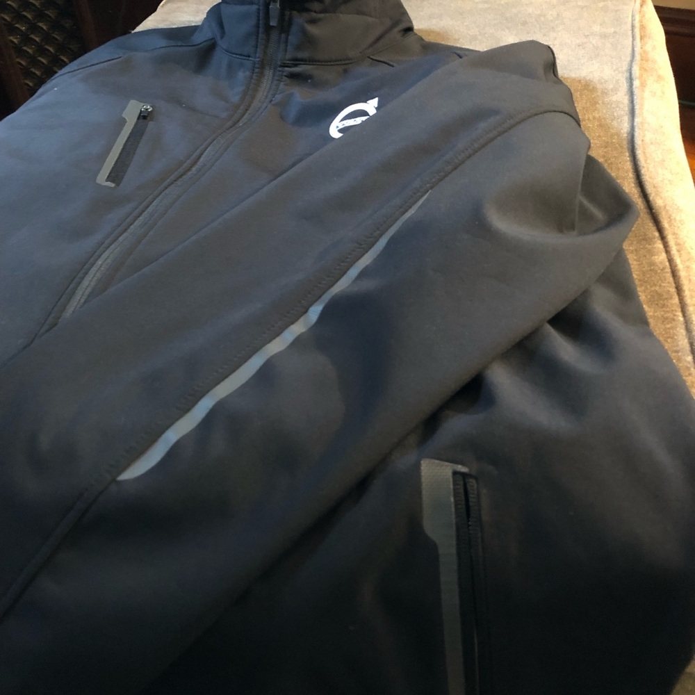 Men's Black Volvo jacket car coat fall jacket